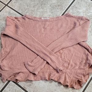 Girls crop sweater